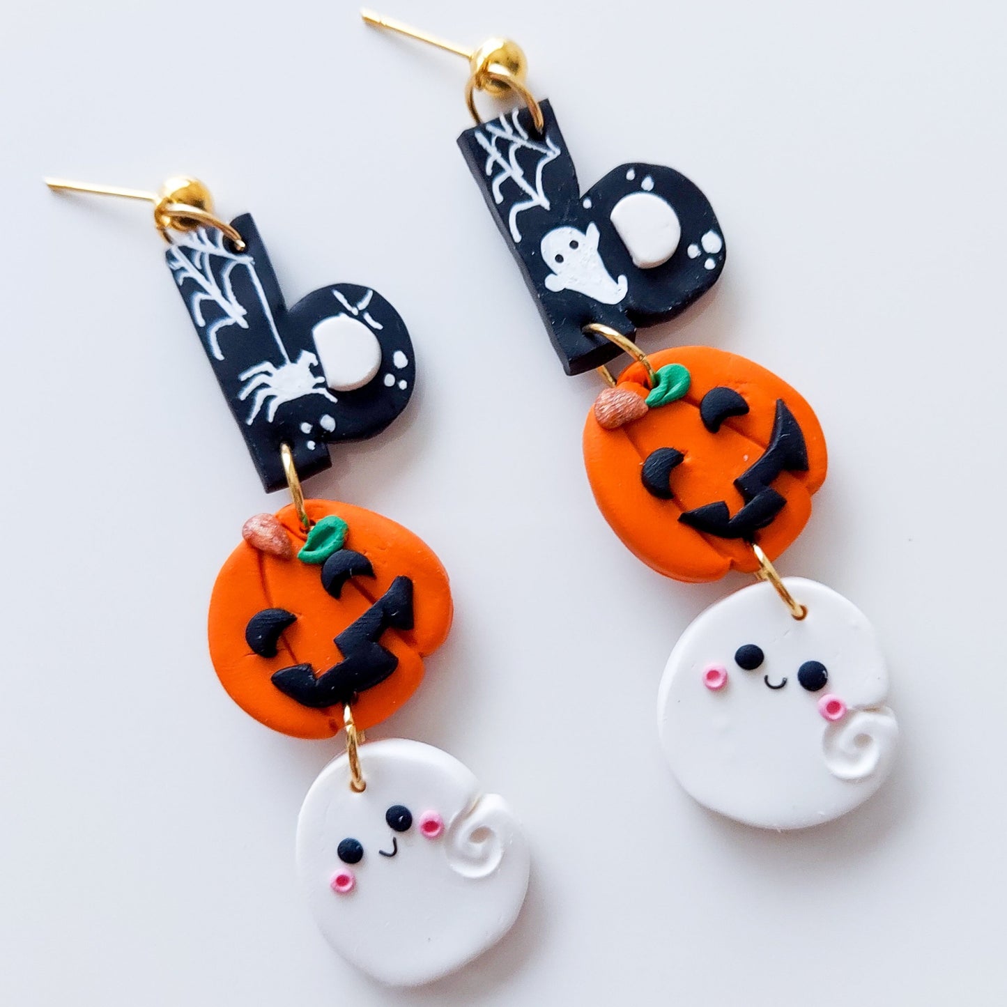 'Hey Boo' Dangle Earrings