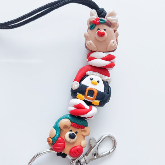 Christmas Pals Lanyard