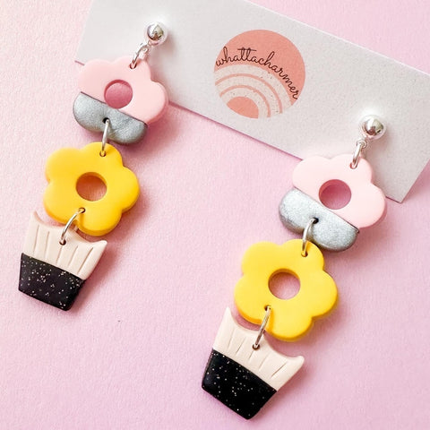 Flair Pen Earrings- Pastel – Teacher Noire