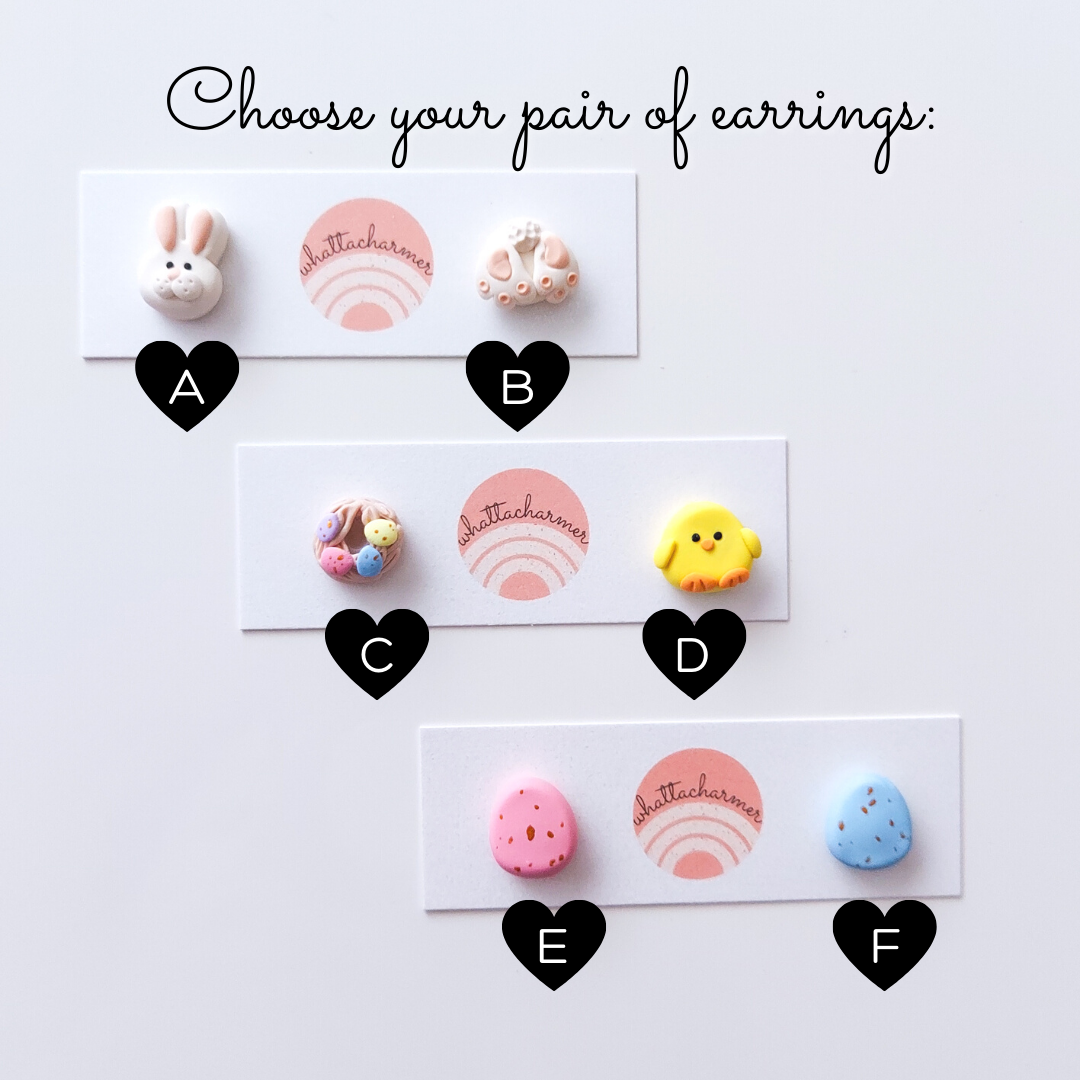 Mix and Match Easter Earrings