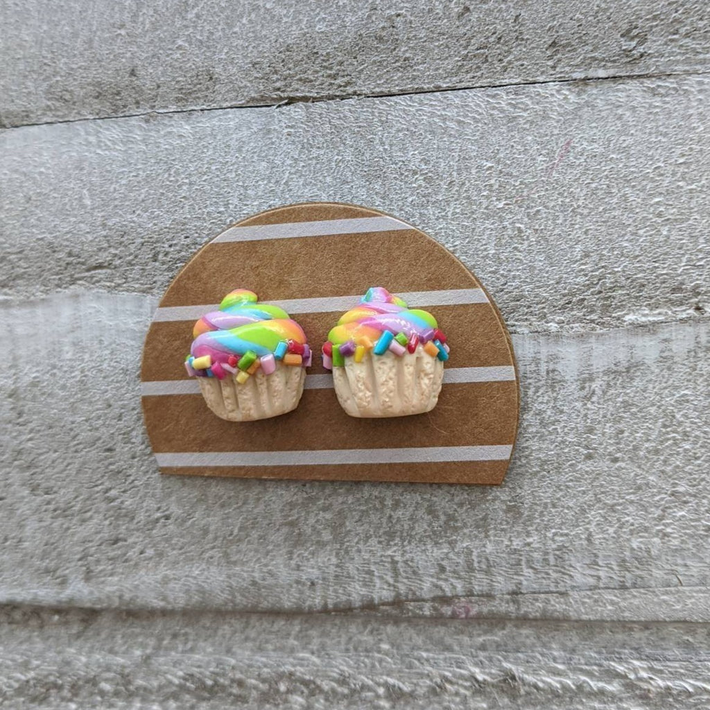 Cupcake earrings hot sale