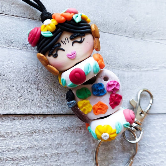 Frida Kahlo Lanyard